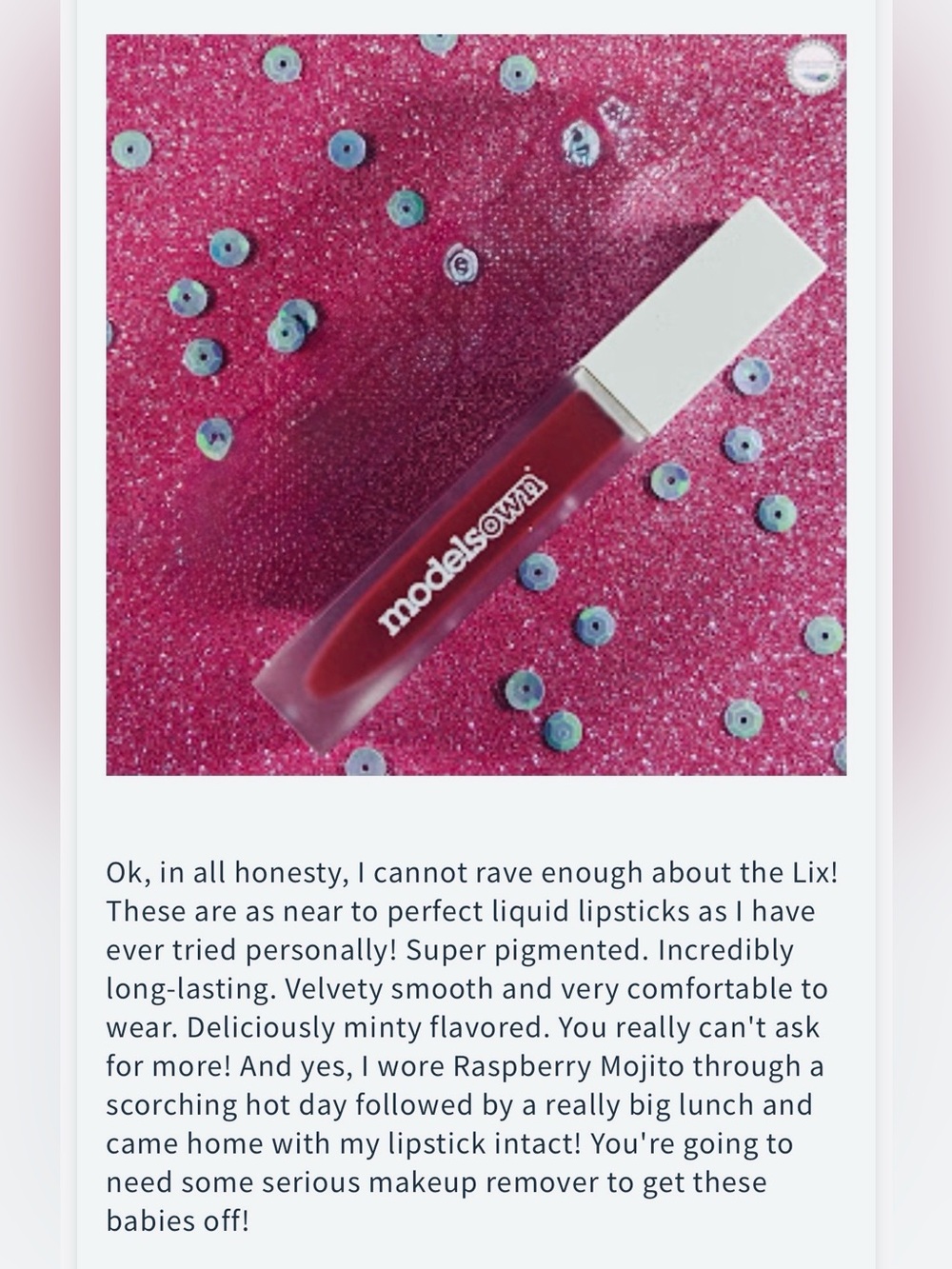 Models Own Matte Liquid Lipstick Raspberry Mojito Color Shade # 4 New in Box - Picture 2 of 8